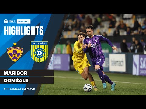 Maribor 2-1 Domžale | 19. krog 2024/25 #PrvaLigaTelemach