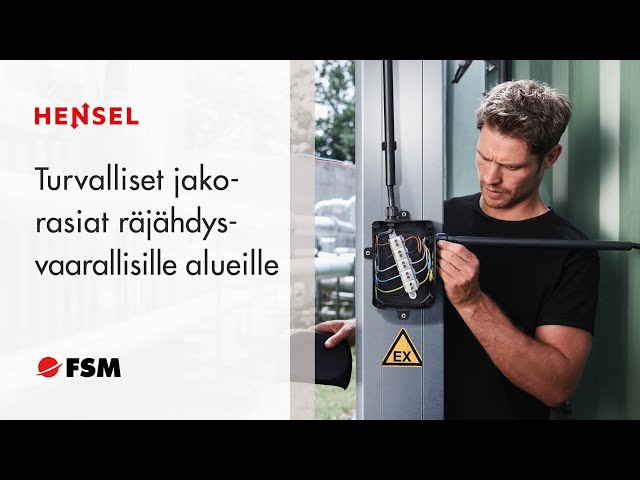 hensel Kopplingsdosa atex enycase rx 0203 t, ip66, pc