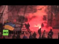 Ukraine: Protesters battle police in Kiev 