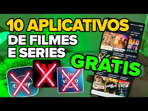 TOP 10 APLICATIVOS PARA ASSISTIR FILMES E SÉRIES DE GRAÇA EM PORTUGUES.