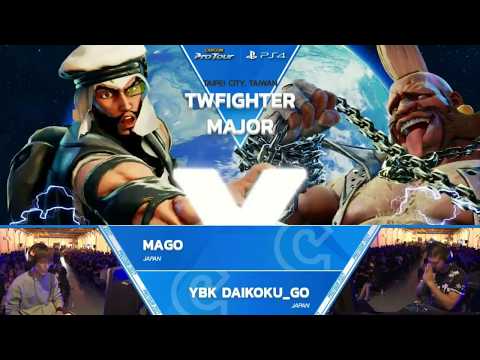"BBR" TWFIGHTER MAJOR 2017 SFV - MAGO vs YBK DAIKOKU_GO