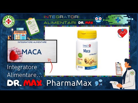 ❤️‍🔥 MACA Integratore Alimentare - Foglietto Illustrativo Salute