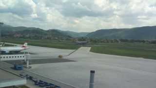 preview picture of video 'Royal Air Force Airbus A330-200 at Sarajevo International Airport LQSA'