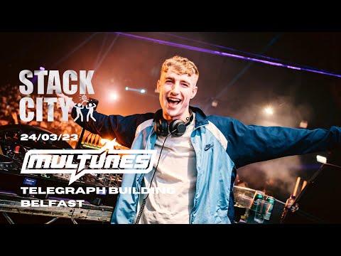 MULTUNES ALL NIGHT | Stack City Raves at The Telegraph Building Belfast | 24/03/23 (4K DJ Set)