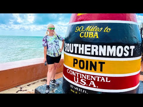 Key West Florida! Delicious Food & Drinks, Historic Sites, Southernmost Point, Beach & MORE!