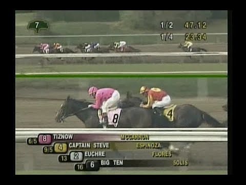 2000 Goodwood Handicap - Tiznow -vs- Captain Steve