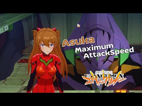 Honkai x Evangelion Asuka Maximum Attack Speed | 4.5 Beta SEA