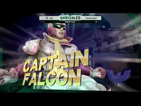 Unrivaled 2 WiiU - 7S Saj (Bayonetta) vs Cashmere (Falcon) - Losers Quarters