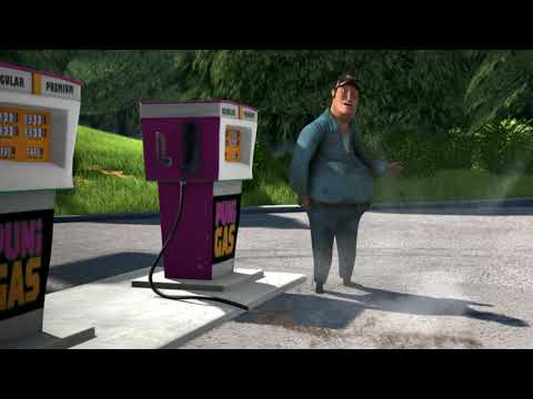 Open Season 2 Clip: Gas Station Explosion Scene
