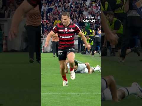 Coup de pied, chistera et essai, le Stade Toulousain fait son show au Vélodrome 🤩 #rugby