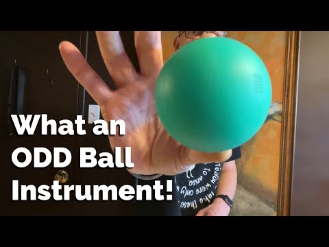 Review and demo of the ODD Ball music midi ball