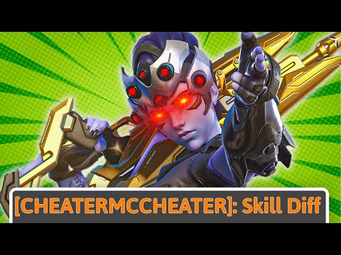I Spectated A CHEATING Widowmaker That Said It Was A "Skill Diff" in Overwatch 2