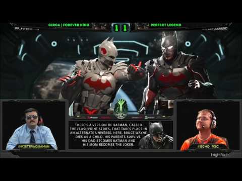Injustice 2 - War of the Gods w1 - Perfect Legend Vs Forever King - Epic Batman Mirror