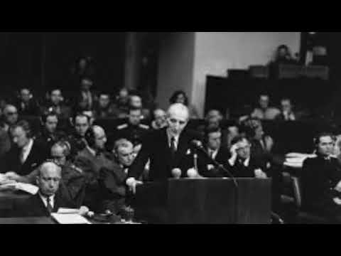 Nuremberg Trial Day 189 (1946) French Closing Statements (de Ribes/Dubost)
