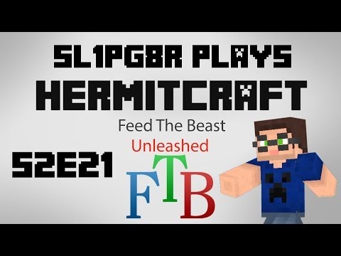 Hermitcraft FTB S2E21 - Sludge Boiler! YAY! Lol ( Minecraft Feed The Beast Let's Play )