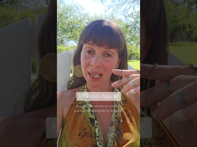 Vídeo relacionado con Péndulo cónico de 2 piezas NJCXOLA fabricado en metal para adivinación, radiomisticismo, adivinación del futuro, péndulo egipcio