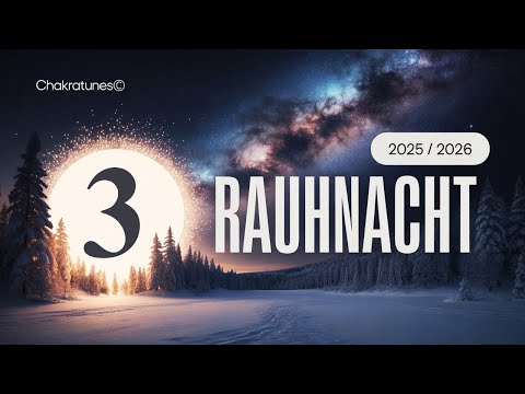 Rauhnacht 3: Loslassen & Vertrauen | Fluss des Lebens aktivieren ✨ Die Rauhnächte-Serie 2025/26