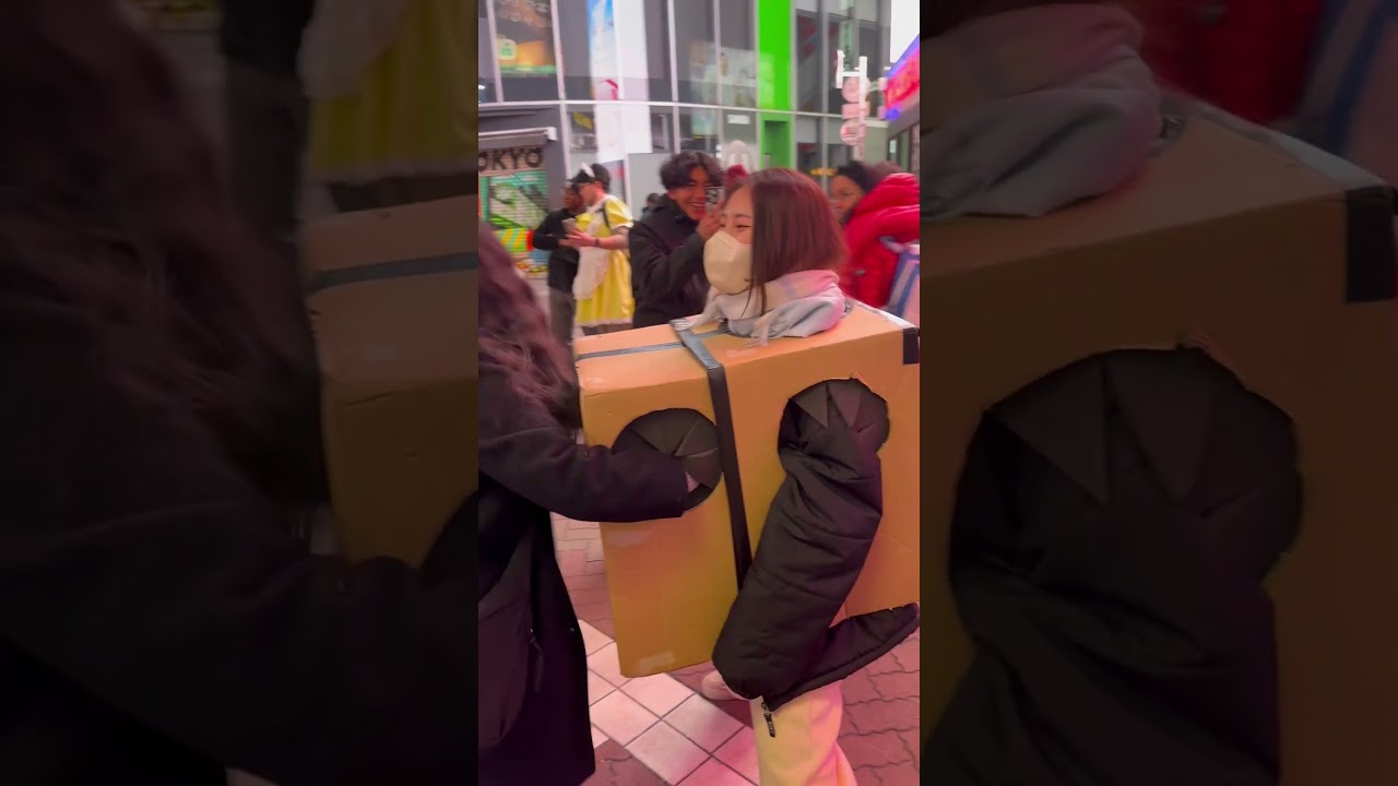 箱の中身は…？📦#箱の中身 #箱の中身はなんだろな #さーちゃん