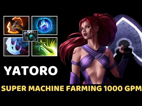 YATORO [Anti Mage] Super Machine Farming 1000 GPM Signature Hero 7.37 Dota 2