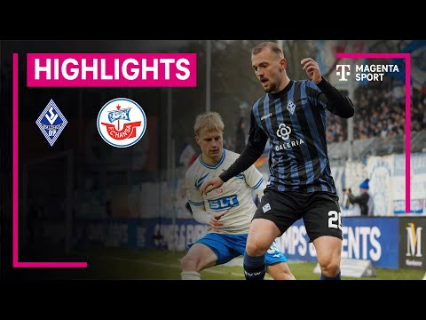 SV Waldhof Mannheim - Hansa Rostock | Highlights 3. Liga | MAGENTA SPORT