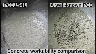 Comparative Experiment on Concrete Adaptation (water-reducing admixture)