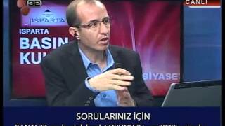 Isparta Basın Kulübü Eczacılar Odası Başkanı Saygın GARGIN 04.04.2016