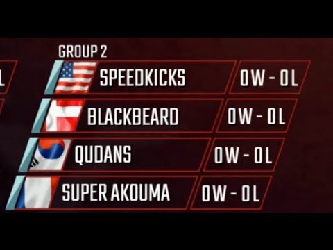 Tekken 7: Tekken World Tour Finals 2017 Group 2 - Qudans, Speedkicks, Blackbeard, SuperAkouma