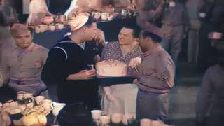 Report From Nebraska - North Platte Canteen (1945) (Colorized, HD)