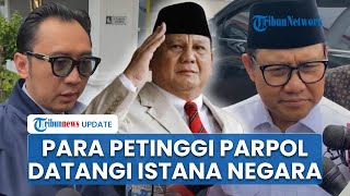 Prabowo Panggil Para Petinggi Parpol dan Menteri Kabinet Merah Putih untuk Datang ke Istana Negara