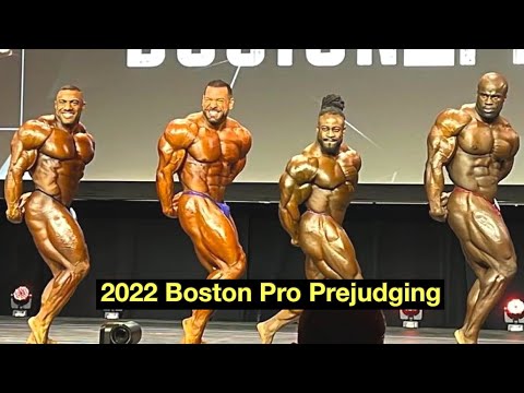 2022 Boston Pro Prejudging Top 4 - William Bonac vs Justin Rodriguez?