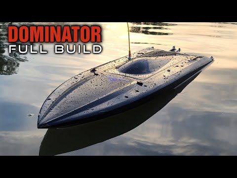 Oxidean Dominator Hull & Hardware Setup & Electronics Installation - Carbon Fiber FE Rc Boat