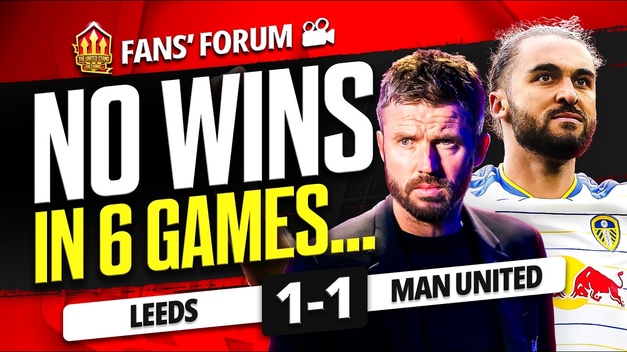 BOTTLED IT AGAIN! Carrick Safe?! Leeds 1-1 Man United Fans' Forum