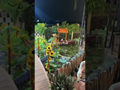 Không gian Sân vườn Hương Quê