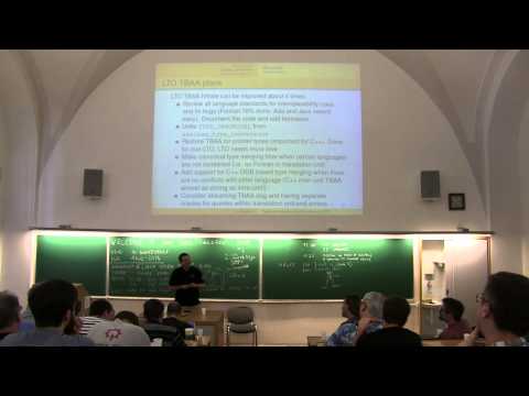 GNU Tools Cauldron 2015 - Types and type based optimizations in GCC