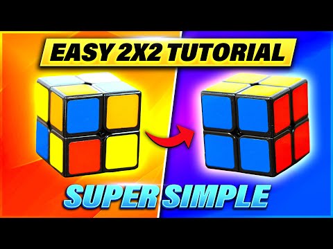 How to Solve a 2x2x2 Rubik's Cube: (Easiest Tutorial in High Quality)