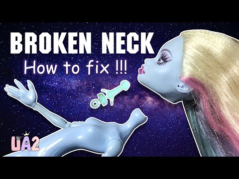 How to fix Monster High doll broken neck THE EASIEST WAY