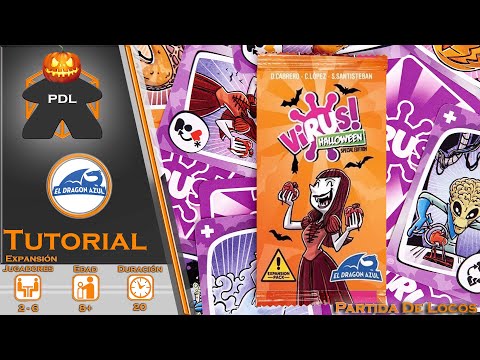 Noche de Terror! Virus! Halloween | Tutorial | El Dragón Azul | Tranjis Games | Partida de Locos |