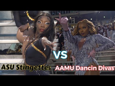 AAMU Dancin Divas vs ASU Stingettes 5th Quarter @ Magic City Classic 2021