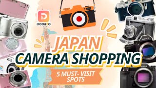 📸Discover the Best Second-hand Camera Shops in Shinjuku, Japan!