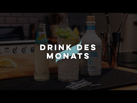 Schweppes Drink des Monats Juli - Gin Lemon