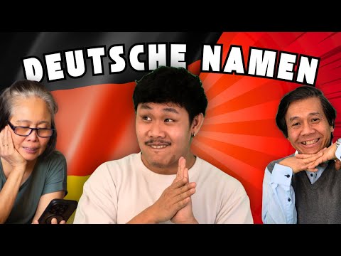 PRONOUNCING GERMAN NAMES😂🇩🇪 MAMA vs DAPA💥