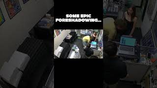 So this happened today...!Customer packs the Gold Greninja EX!