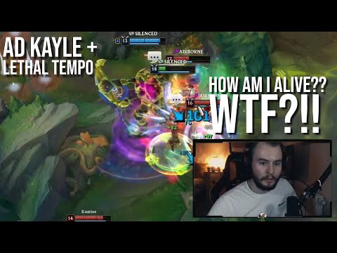 100% Crit KAYLE + NEW Lethal Tempo | How good is it in Season 12? | Kayle 1v9