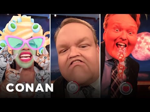 Tracee Ellis Ross Introduces Conan To Snapchat | CONAN on TBS