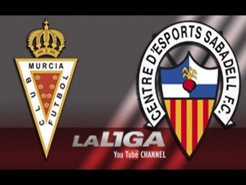 Gol de Cristian García (1-1) en el Real Murcia - CE Sabadell  - HD