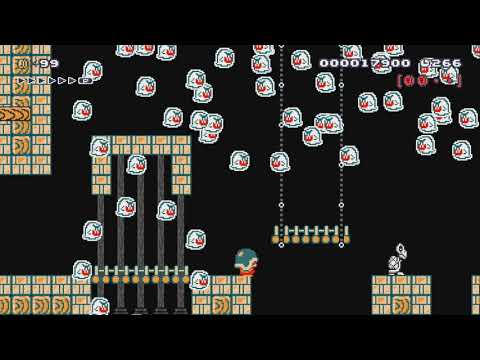 JBW 2-3 Collapsed Crypt by JungleB - SUPER MARIO MAKER - NO COMMENTARY 1bg