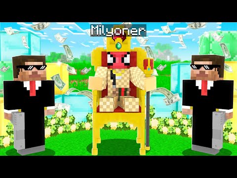 1000$ MİLYONER BAŞKAN 👑 - Minecraft