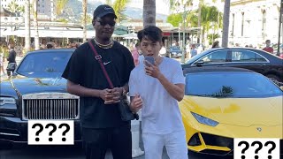 Rolls Royce or Lamborghini? @kvyrhymes #shorts