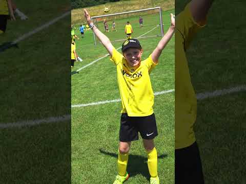 Voller Einsatz beim YB Kids Camp