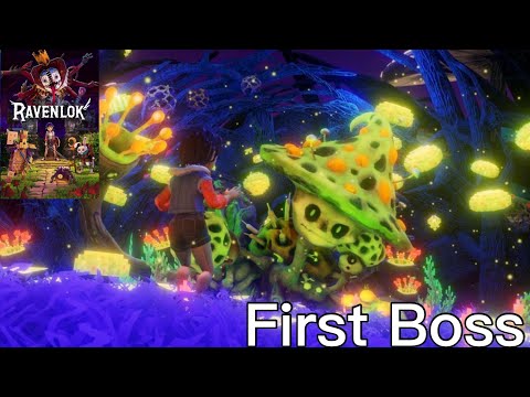 Ravenlok First boss fight: Ravenlok Vs Weeping Fungi